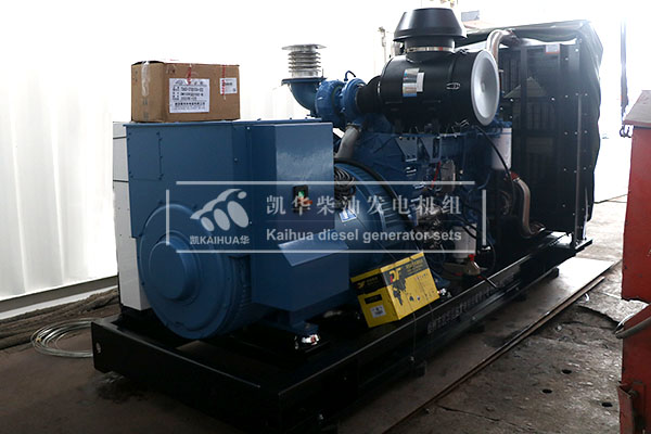 威?？蛻粲嗁?gòu)的500kw玉柴發(fā)電機(jī)組成功出廠